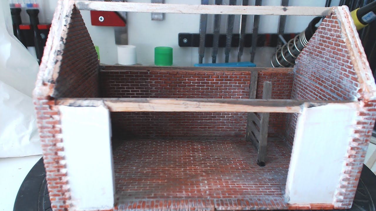 European Barn In 1/35 scale - Basic Build  Part  2
