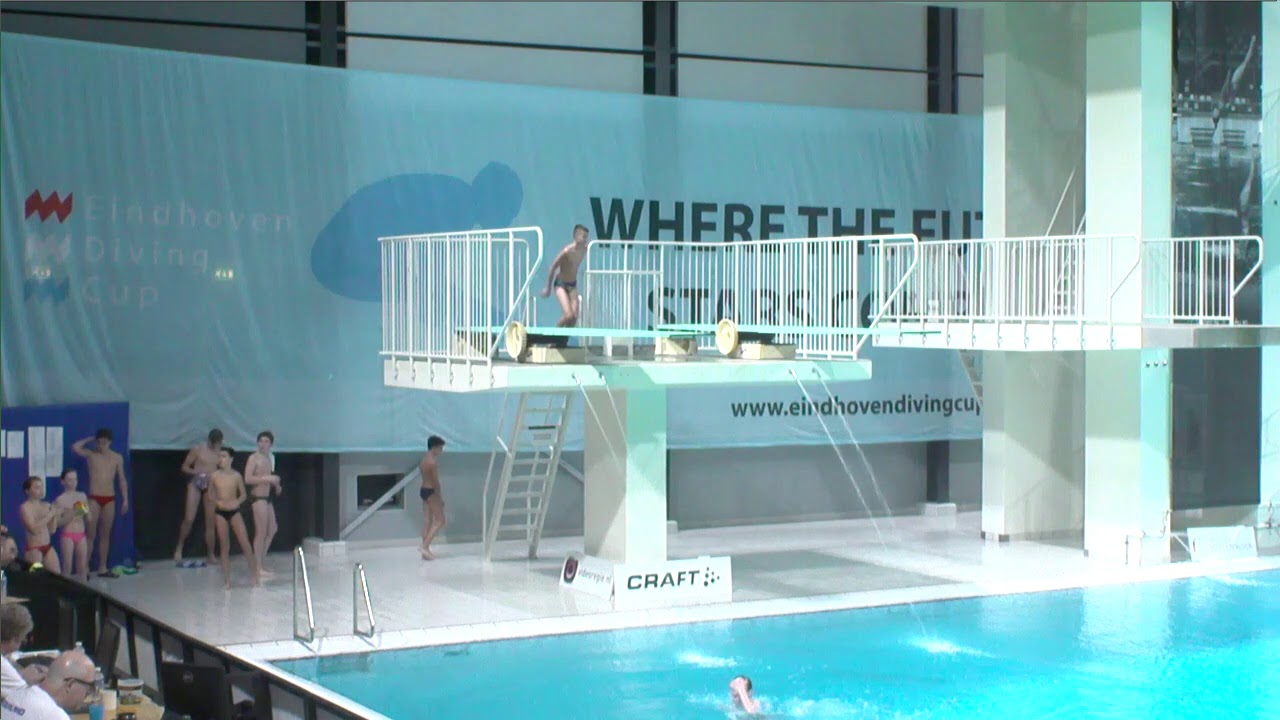 Boys B 3m preliminary - Eindhoven Diving Cup 2020