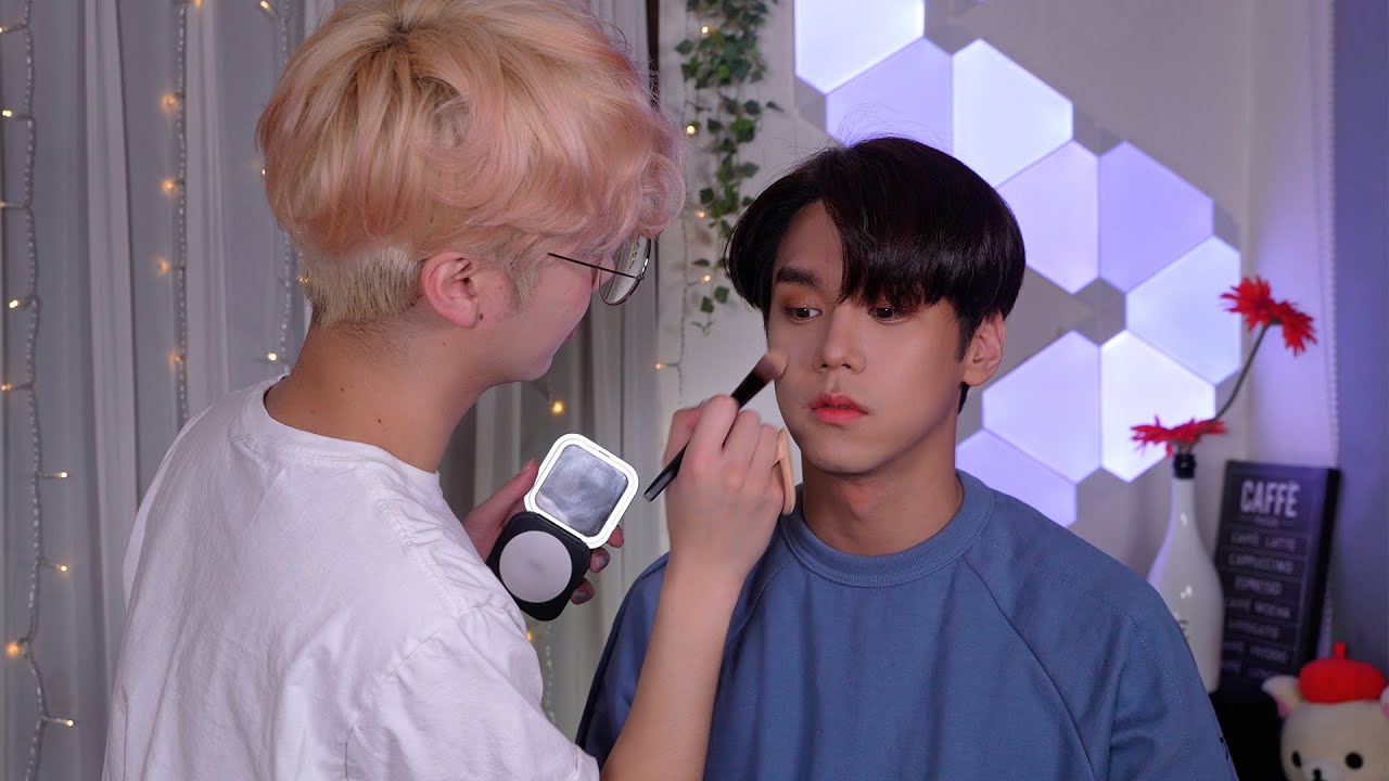 Doing my one actor friend’s makeup for fun :p - Edward Avila