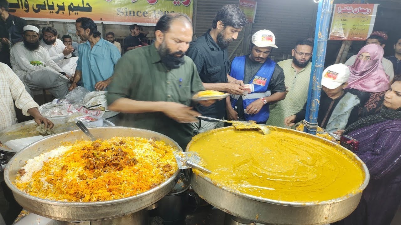 Famous Haleem Biryani | Best Haleem Biryani in Karachi 🇵🇰 | Must-Try Ramadan Special | Wahjoc Food