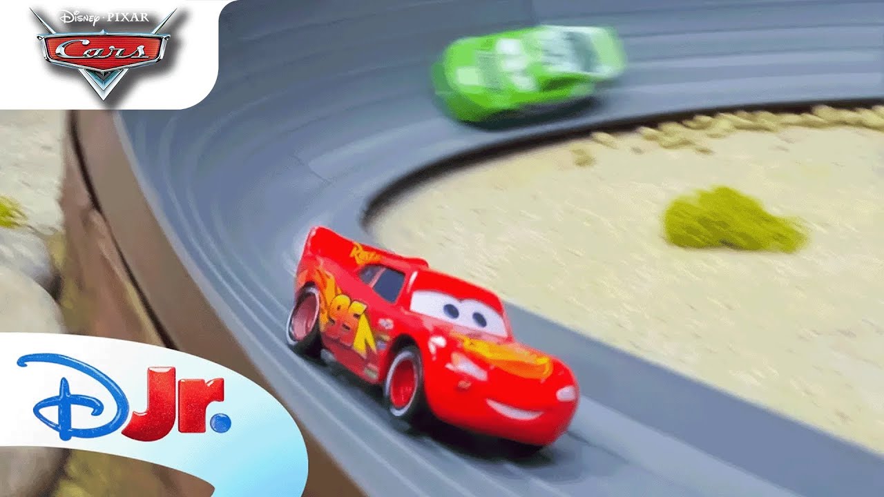 Lightning McQueen's Epic Showdown vs Brick Yardley! | Pixar Cars | @disneyjr​