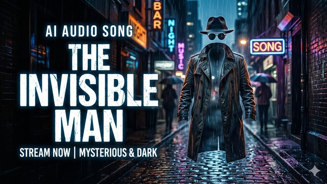 The Invisible Man | Original AI Audio Song 🎵 (Dark & Mysterious)