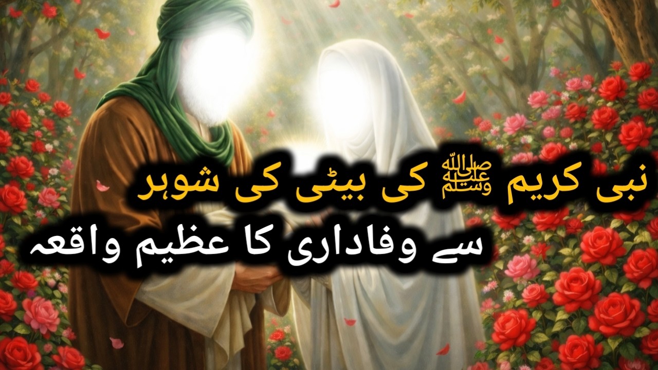 Hazrat Ali RA aur Hazrat Fatima RA ka Pyar aur Imandari.
