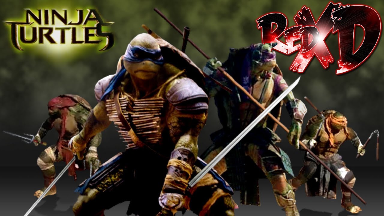 Teenage Mutant NINJA TURTLES 2014 MOVIE 5 inch basic action figures review Playmates Toys