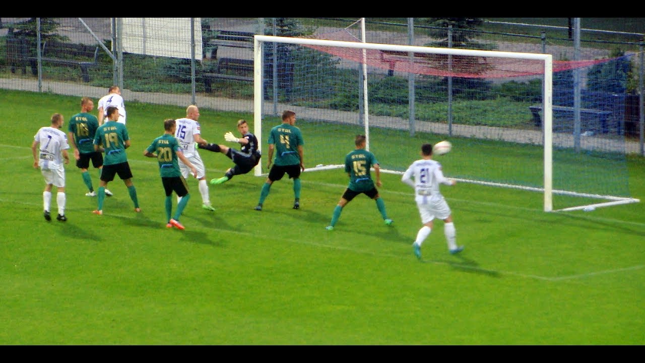 Skr&oacute;t meczu Sok&oacute;ł Ostr&oacute;da - Stal Stalowa Wola 23072017