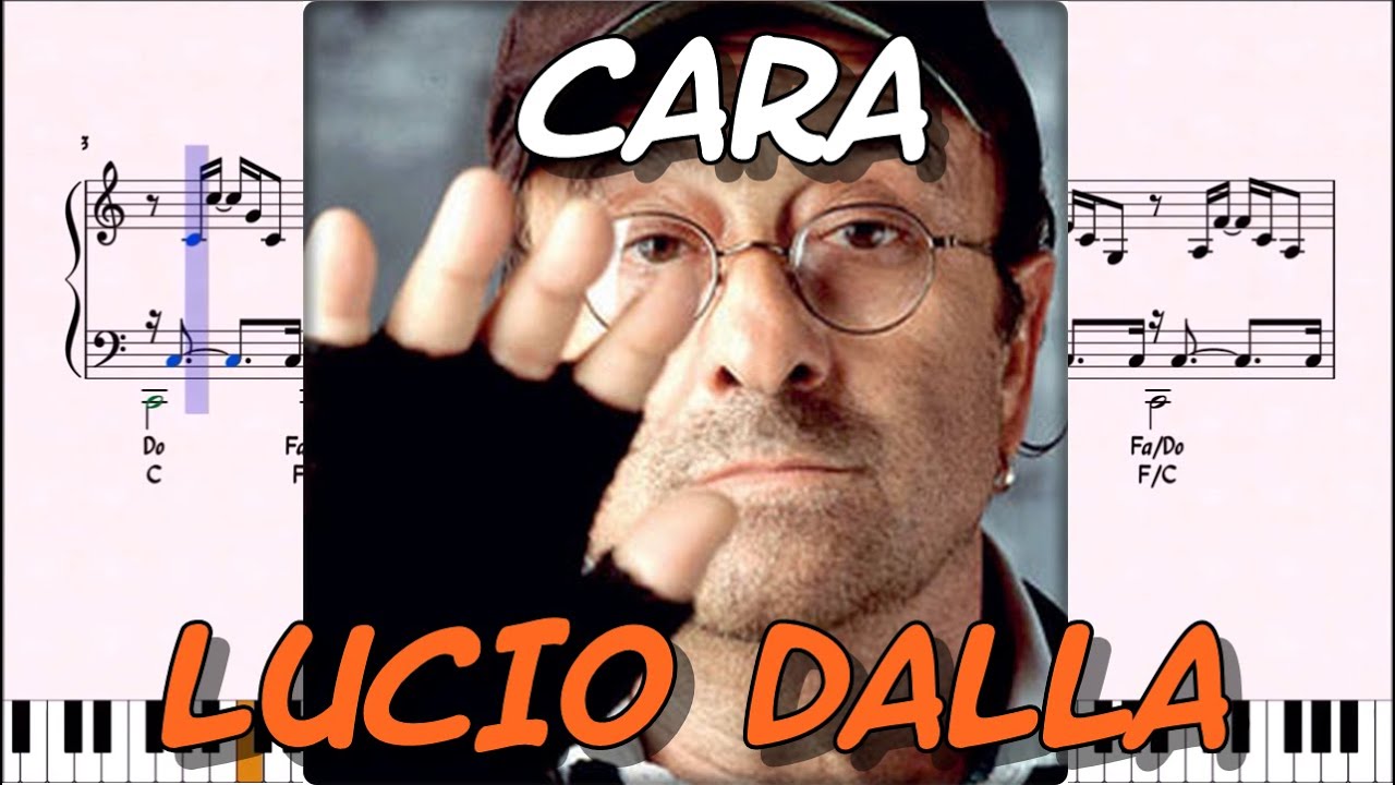 CARA - LUCIO DALLA - ACCOMPAGNAMENTO PIANISTICO
