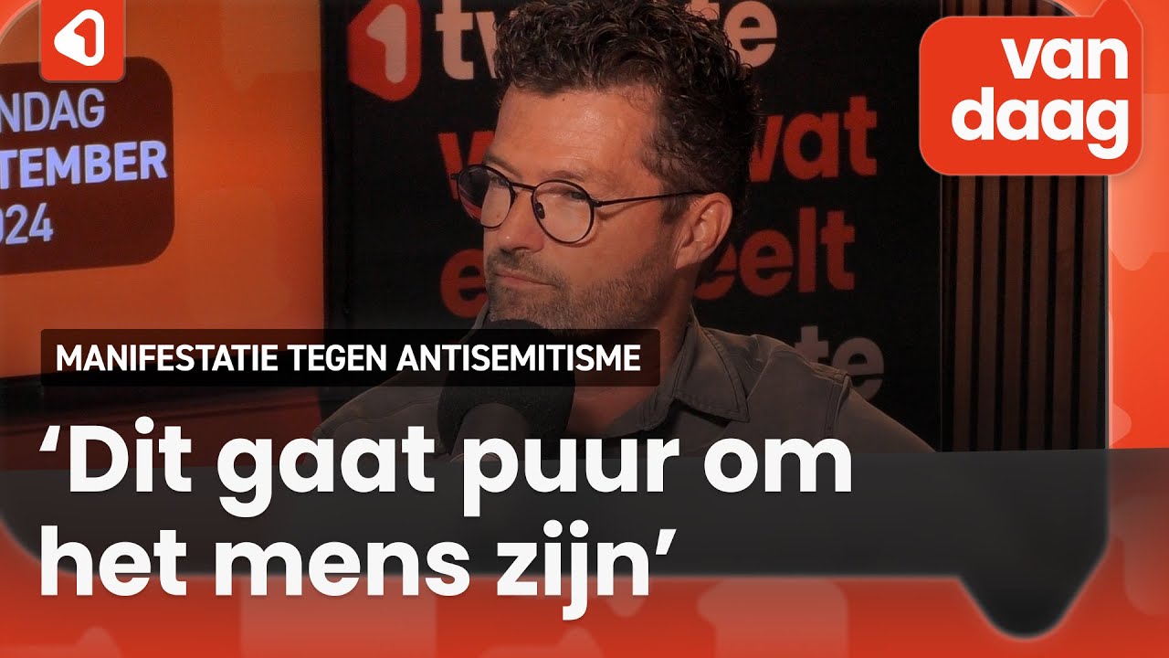Manifestatie tegen antisemitisme in Enschede: kerken tonen solidariteit met joodse gemeenschap