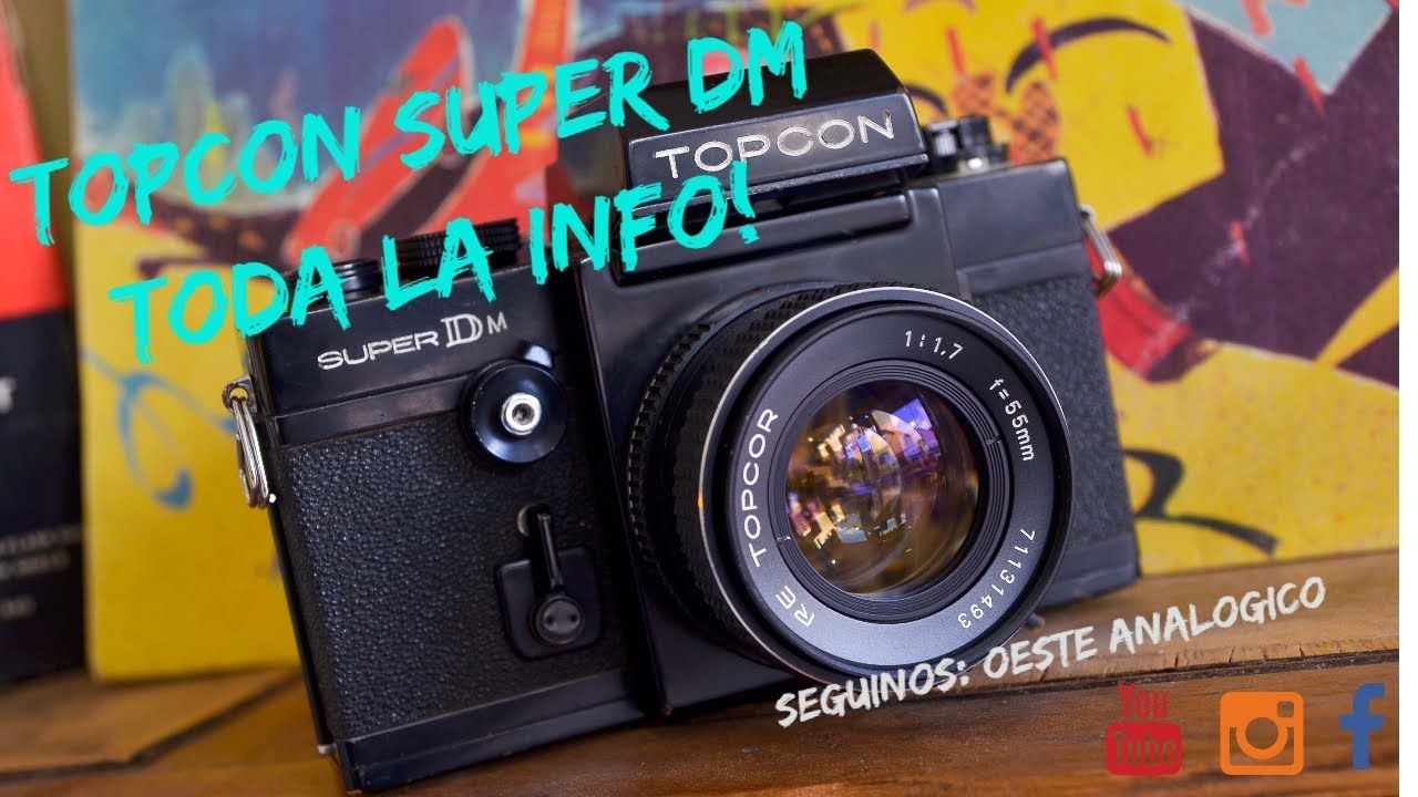 Topcon Super Dm: Una de las mejores reflex de la historia