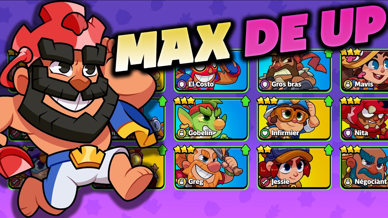 Grosse amélioration du compte ! Je gagne 9 niveaux sur SQUAD BUSTERS !