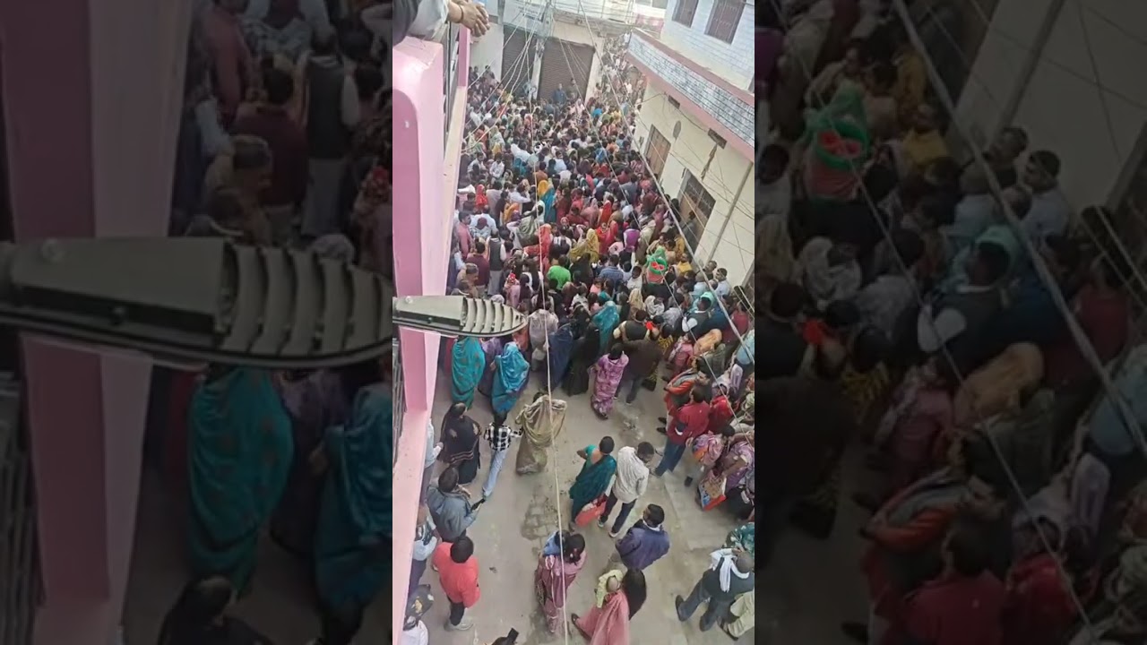 सियाराम कॉलोनी में भागवत समाप्त होने पर विशाल भंडारा