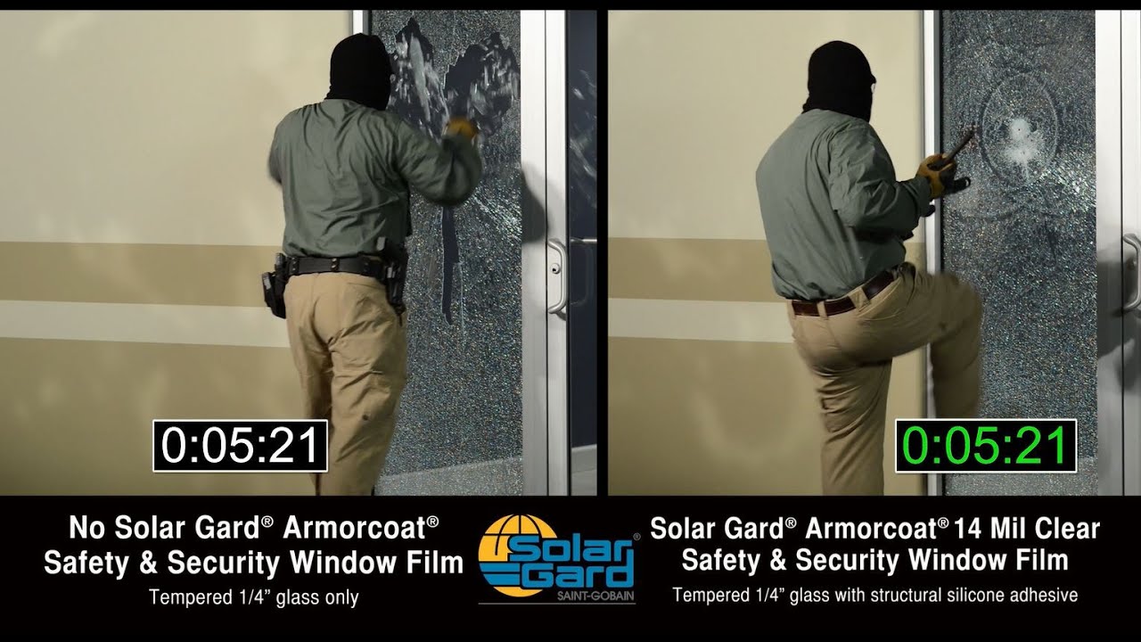 Solar Gard&reg; Armorcoat&reg; Safety Film: School Intruder Test
