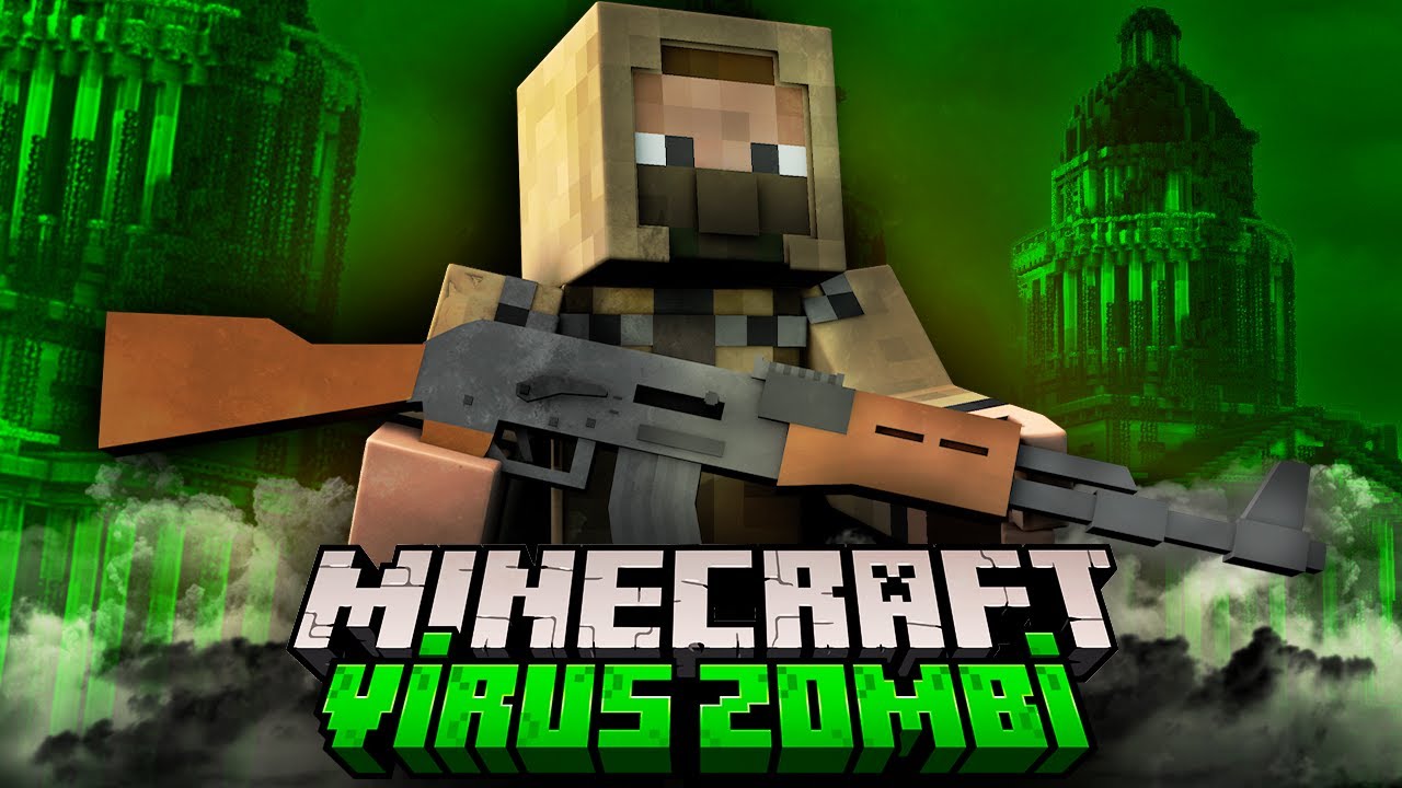Minecraft ZOMBİ İSTİLASINDA Hayatta Kalmaya Çalışıyorum - Film Tadında