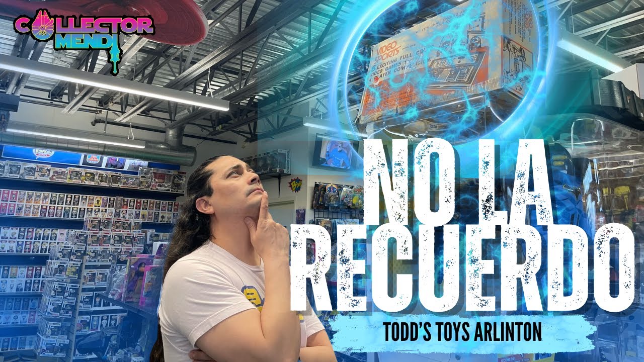 ENCONTRAMOS UN VIDEOJUEGO QUE NUNCA HABIAMOS VISTO AQUI EN TODD'S TOYS EN ARLINTON, TX