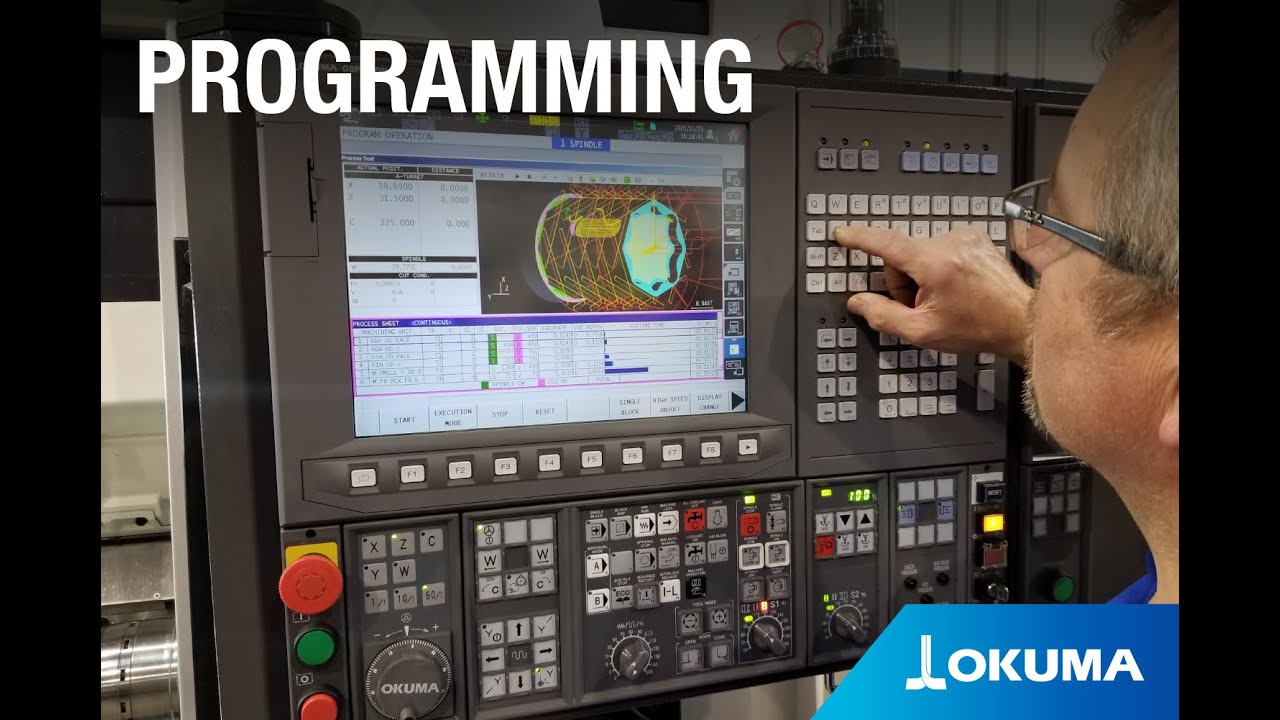 Расширенное диалоговое программирование одним касанием от Okuma