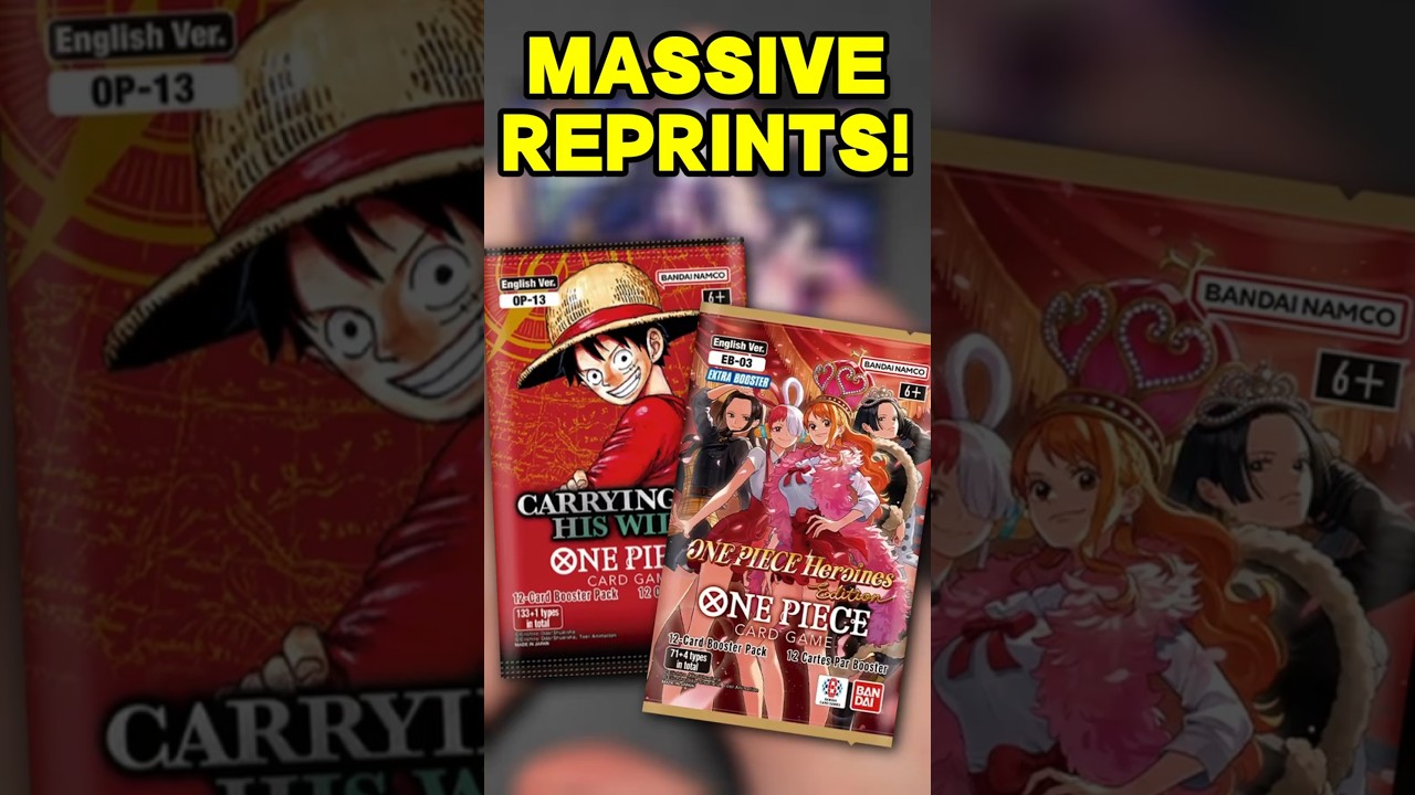 Massive OP13 & EB03 Reprints Confirmed | One Piece TCG | Day 111
