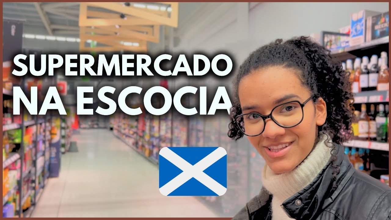 COMO É UM SUPERMERCADO NA ESCÓCIA | EDIMBURGO 🏰