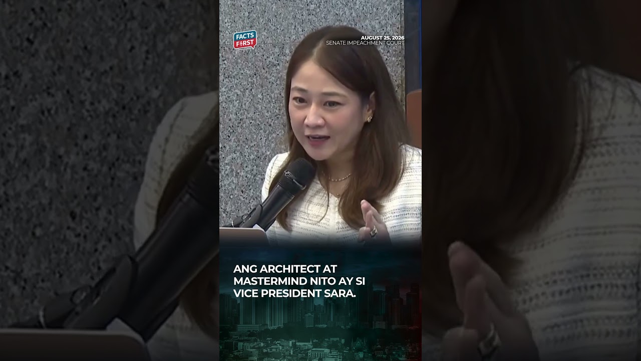 Atty. Mae Divinagracia seemed too nice to utter the word unlike the previous House prosecutors