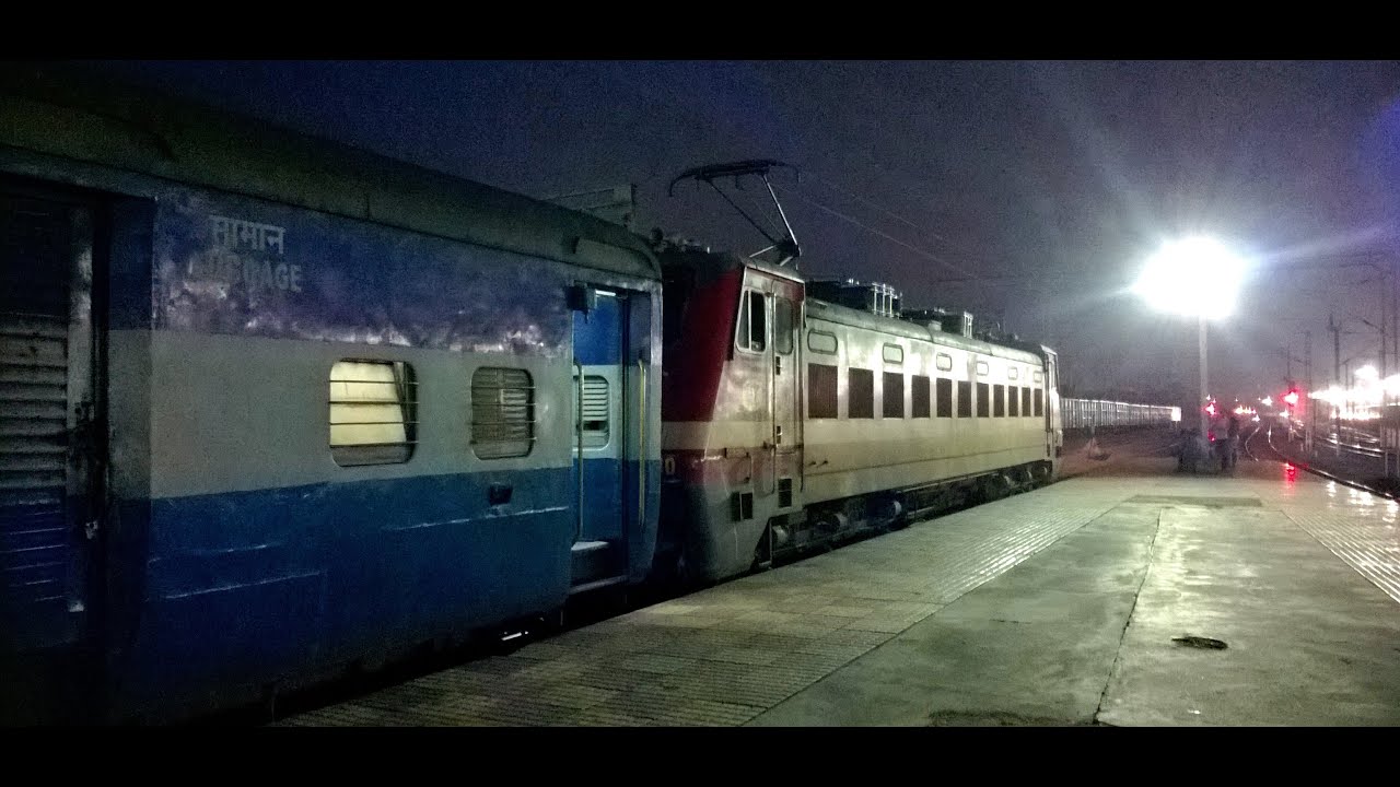 Night Coverage of Various TRAINS at DURG JUNCTION : INDIAN RAILWAYS