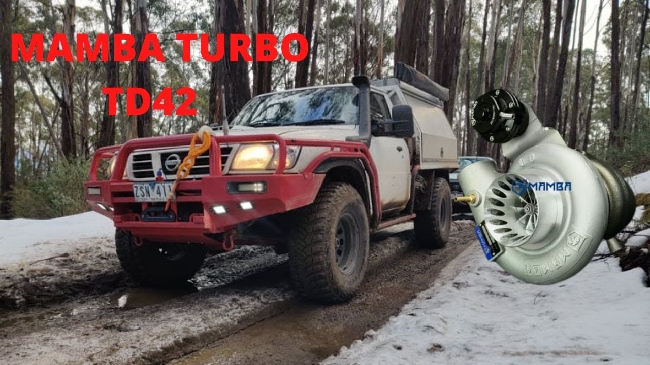 MAMBA Turbo Install on TD42 Patrol
