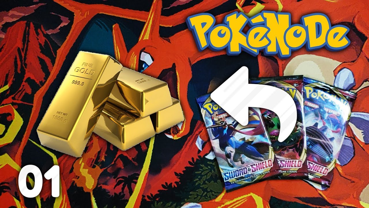 Hunting For Gold Pokemon Cards - Ep 1 | Sword and Shield Pokemon Booster Pack Opening