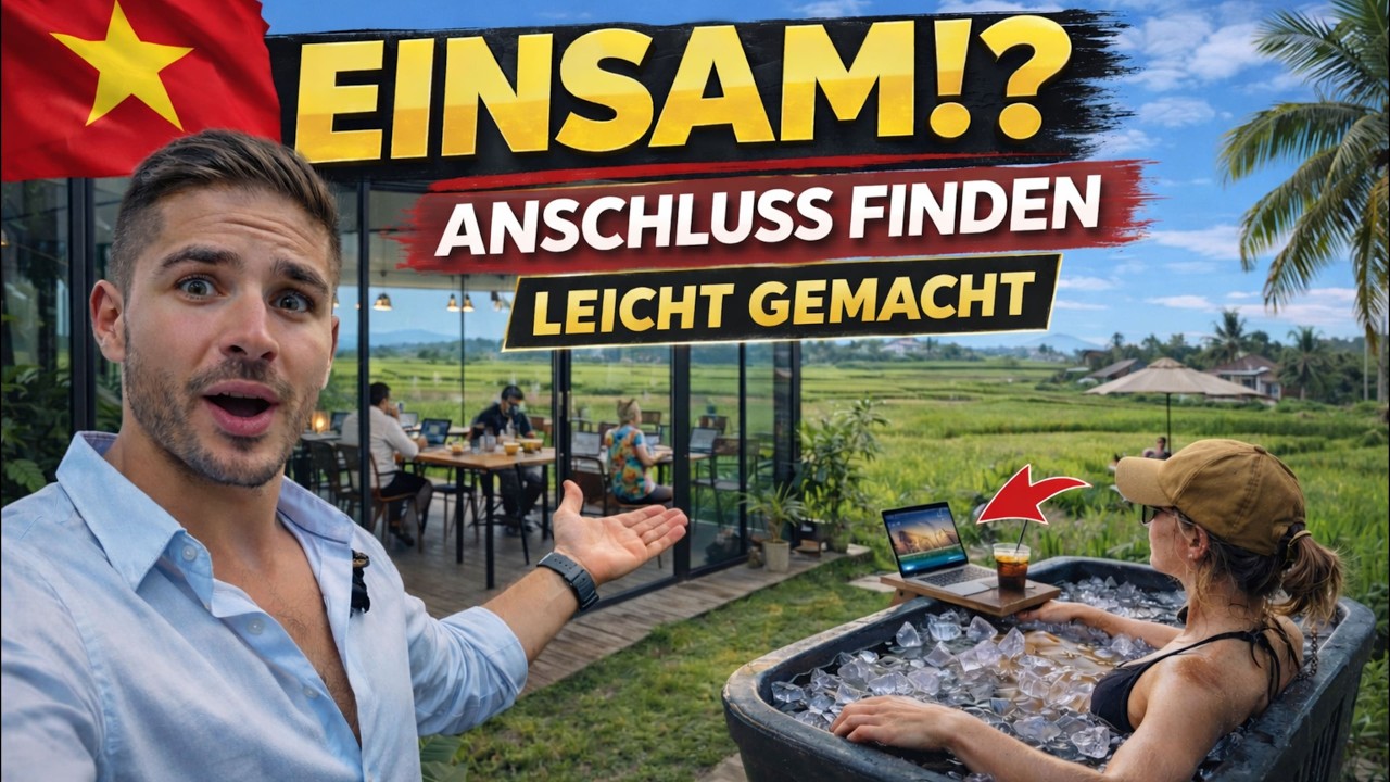Auswandern & Remote Work 2026: Das beste Office in Vietnam für 100€? Anschluss finden leicht gemacht