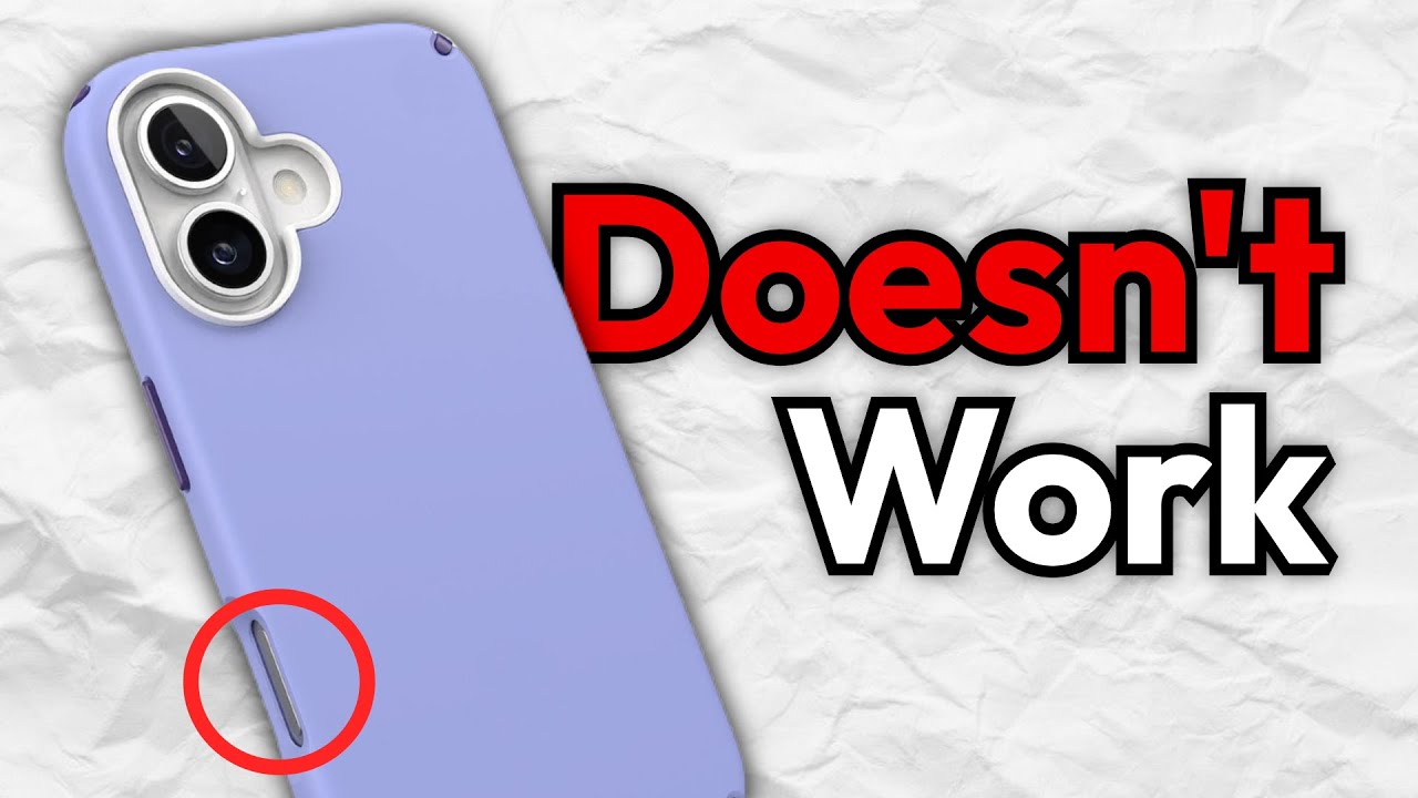 The iPhone 16 has a Huge Case Problem