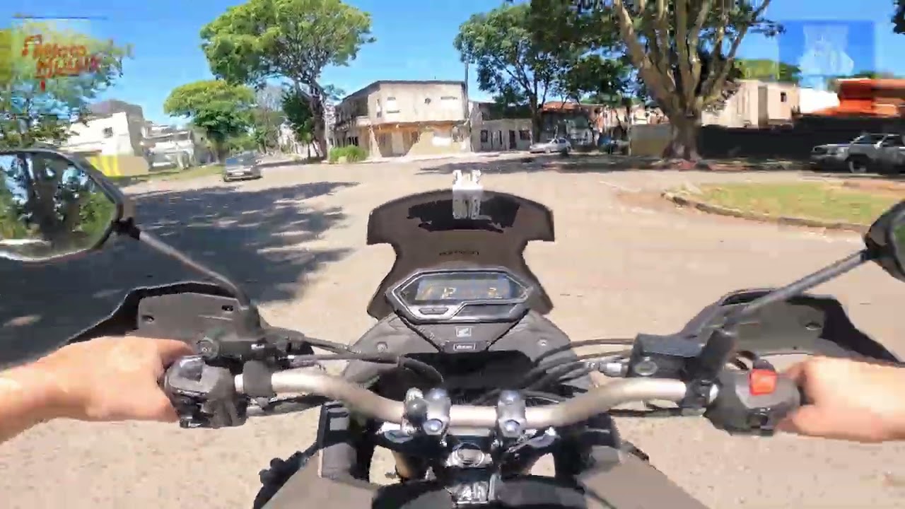 Honda NX 190 - Paseo Por Montevideo Enero 2026 (4K)