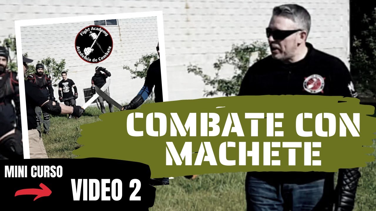⛔🔪 Curso de COMBATE con Machete y técnicas de MACHETE. (Vídeo 2)