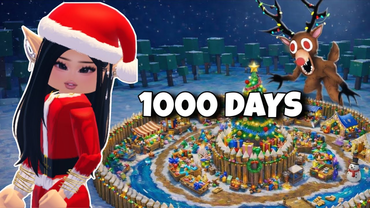 1000 DÍAS EN 99 noches en el bosque 😔
