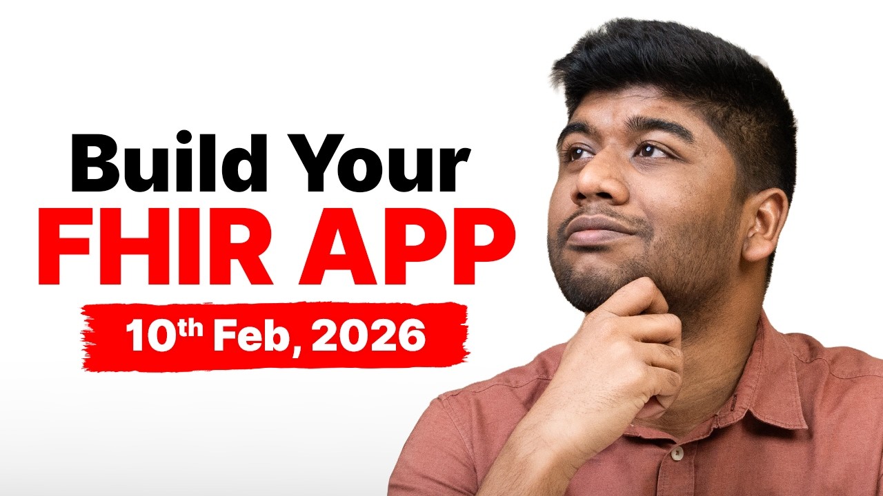 Join the Webinar for FREE and Build your First FHIR App.