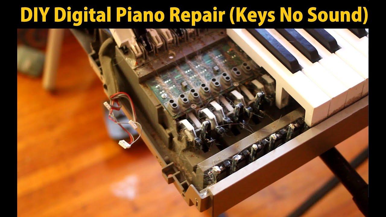 DIY Digital Piano Repair (Keys Not Working) Casio Privia PX-110