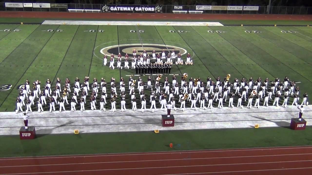2012 IUP Marching Band 'Amazing Grace' - 13 October 2012