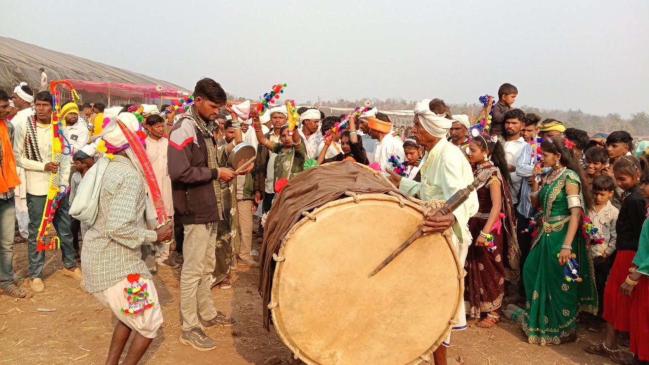 बढ़ा ढ़ोल नृत्य | आदिवासी सांस्कृतिक एकता महासम्मेलन बुरहानपुर 2026 Tribal Dance Video 11
