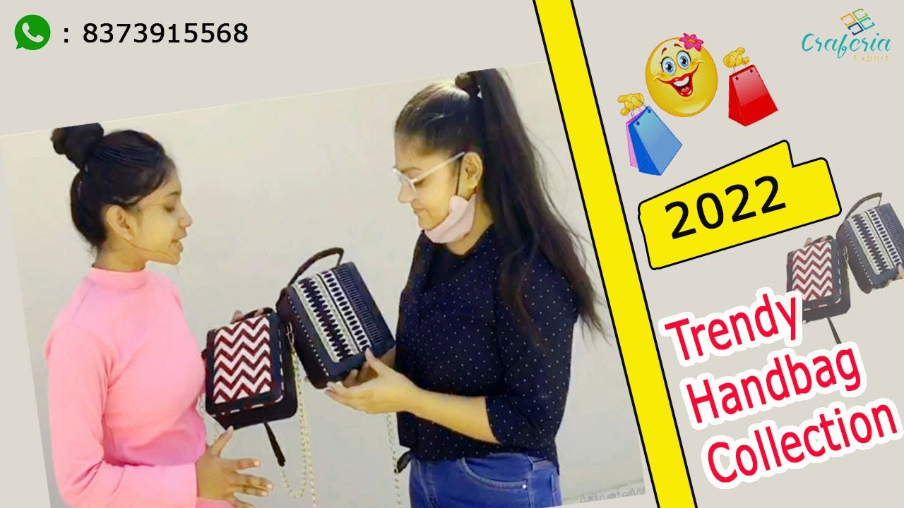 latest Handbag Collection of 2022 || office / Causal  wear sling Bags || Designer Handbag #craferia