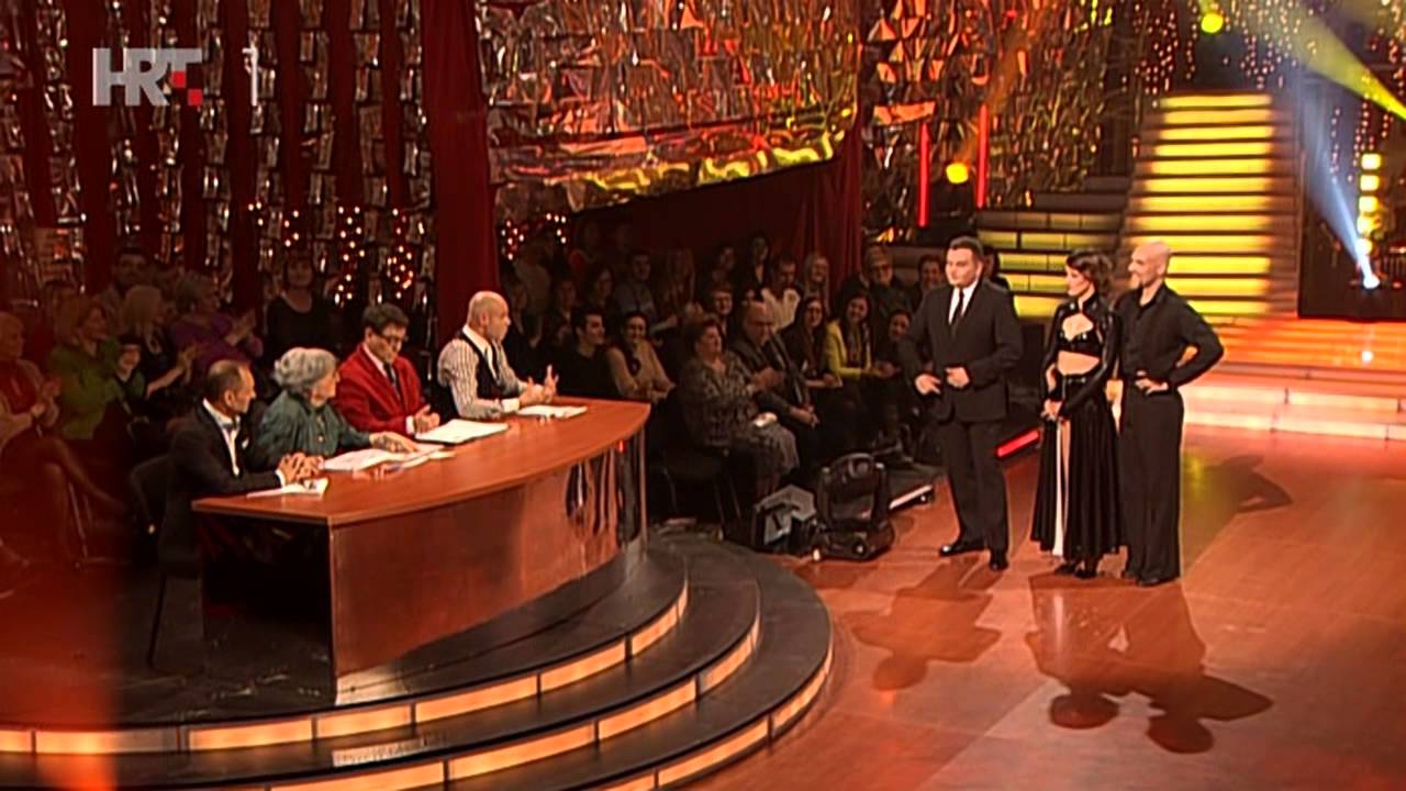 Ples sa zvijezdama 2012 s7ep8 Barbara Radulović ples 1