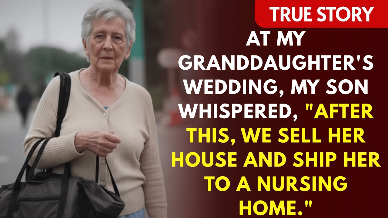 At My Granddaughter's Wedding, I Overheard My Son Say: 