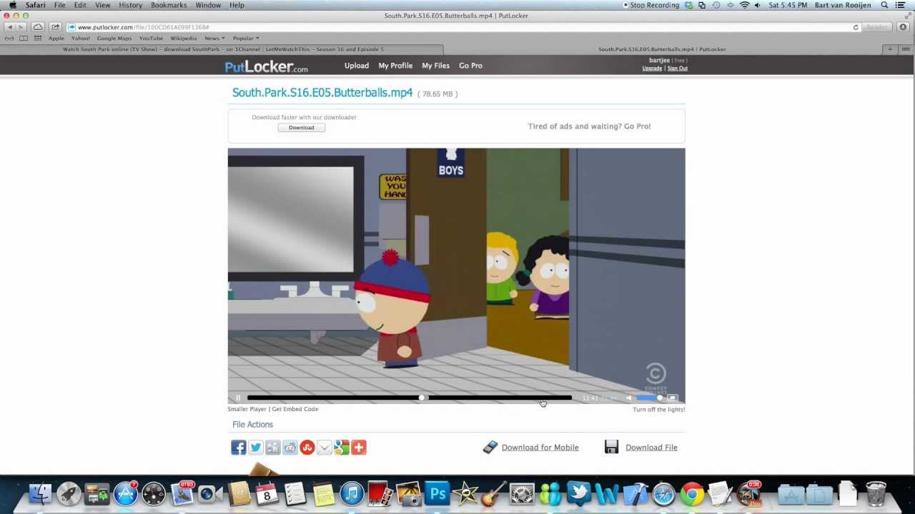 Watch South Park online for free -- Tutorial -- 1080p HD
