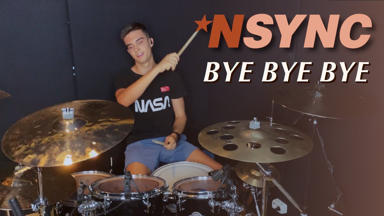 *NSYNC - Bye Bye Bye | METAL Drum Cover by Michael Tomov
