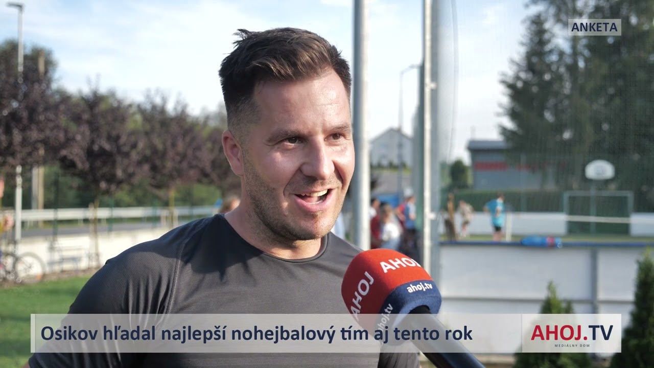 Nohejbalový turnaj v Osikove zaujal svojou kvalitou