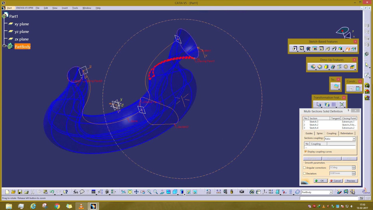 crane hook in catia