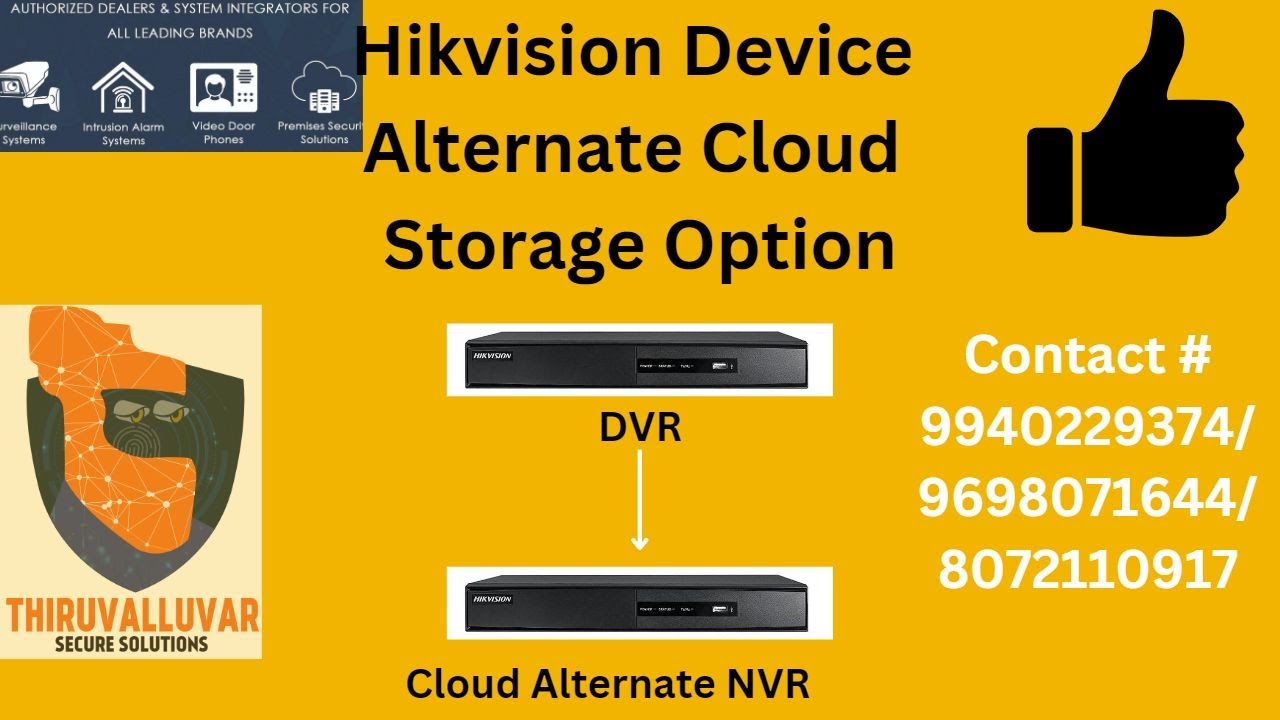 Hikvision Device Alternate Cloud Storage Option