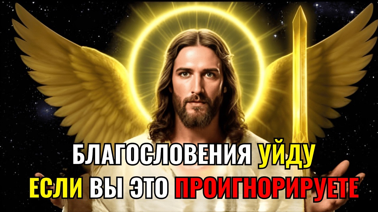 ✝️Бог говорит: Предупреждение было милостью | Послание Бога сегодня | Утверждение Иисуса