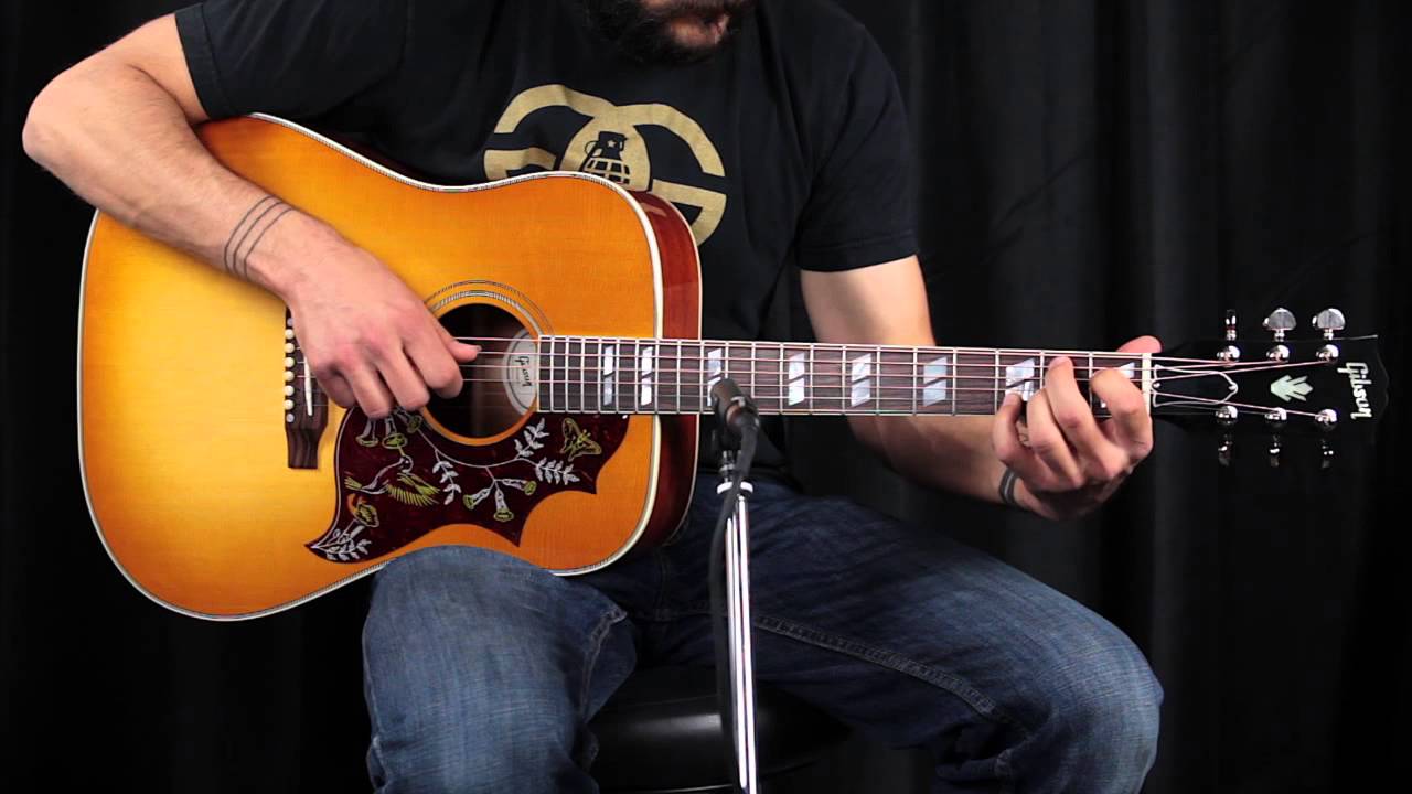 Gibson Custom Hummingbird Honey Burst Review