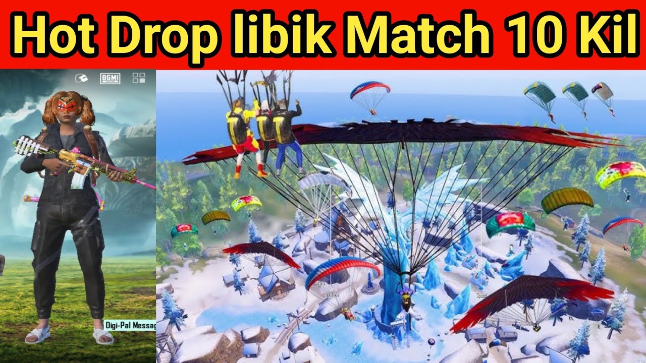 Hot Drop Libik Match 10 Kil Pro Player Arman
