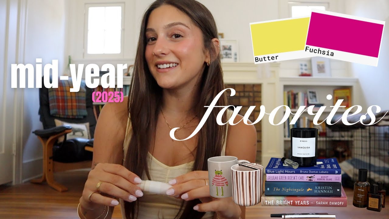 everything I've been LOVING in 2025 so far! (products, books, places, etc)