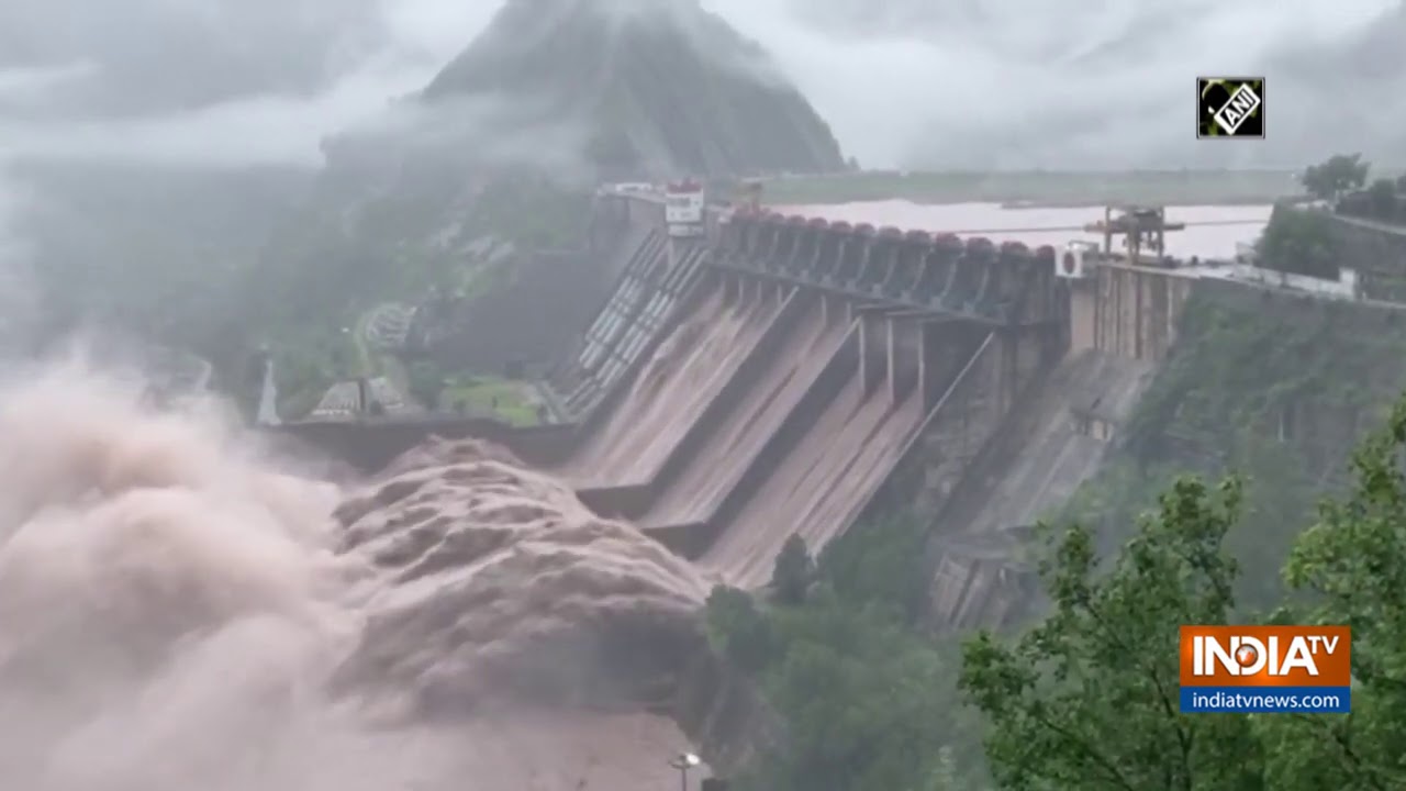Watch: Gates of Salal Dam on Chenab River opened in J-K