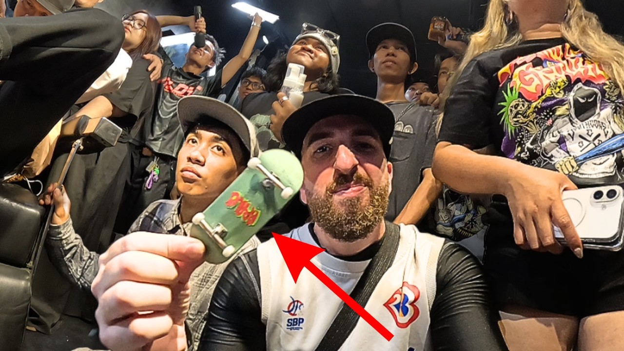 Я приняла участие в соревнованиях по фингербордингу на Филиппинах! 🇵🇭