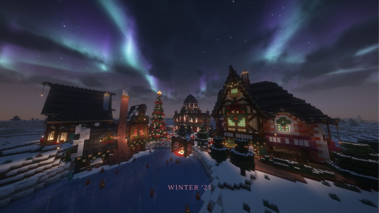 Transforming a Village into a COZY Christmas Haven