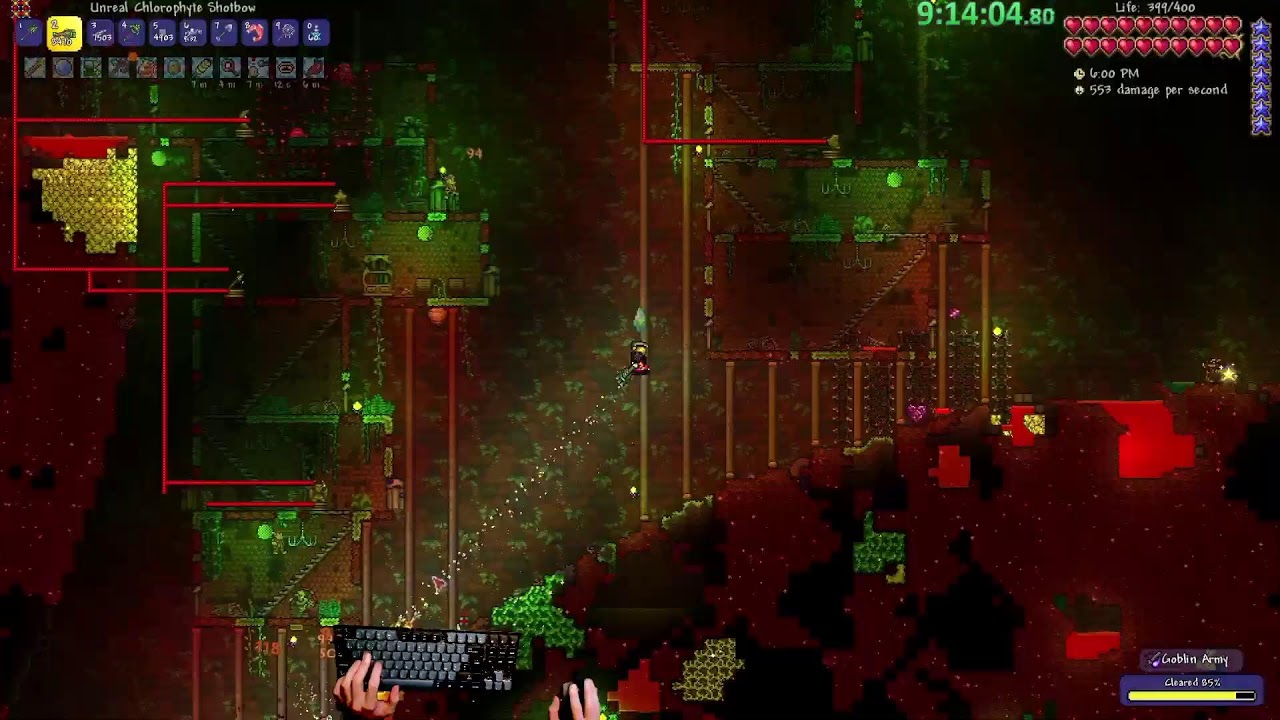 Terraria Chaos seed - everything minus skylock