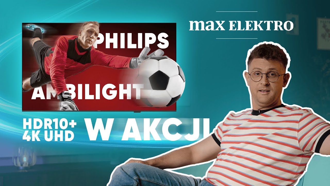 Philips 55PUS8010 - podświetlenie Ambilight w akcji. Zobacz, jak działa!